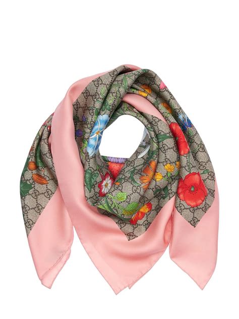 gucci foulard donna seta|foulard gucci donna firmata.